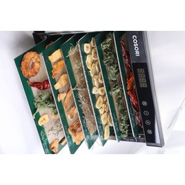 6 Pack Stainless Steel Tray UPGRADE 12" x 13" Compatible With Magic Mill Pro Compatible With BioChef Arizona Dehydrator Drying Replacement Bright Kitchen