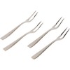 5.3-Inch Fruit Forks, 316 Stainless Steel Bistro Cocktail Fork with
