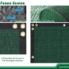 Goleray Privacy Screen Fence 4'x105' Green Outdoor Screen Panels Windscreen