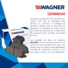 WAGNER Balatas Cerámicas Delanteras Compatible con NISSAN MURANO de 2004