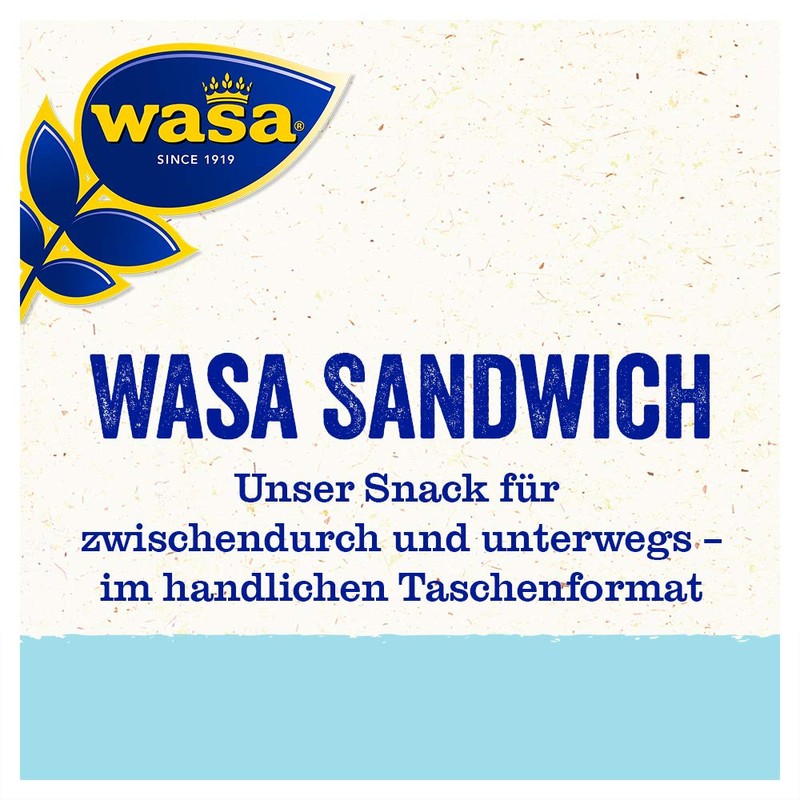 Wasa Crispbread Sandwich Cheese Multipack, 8 Pack (8 x 90