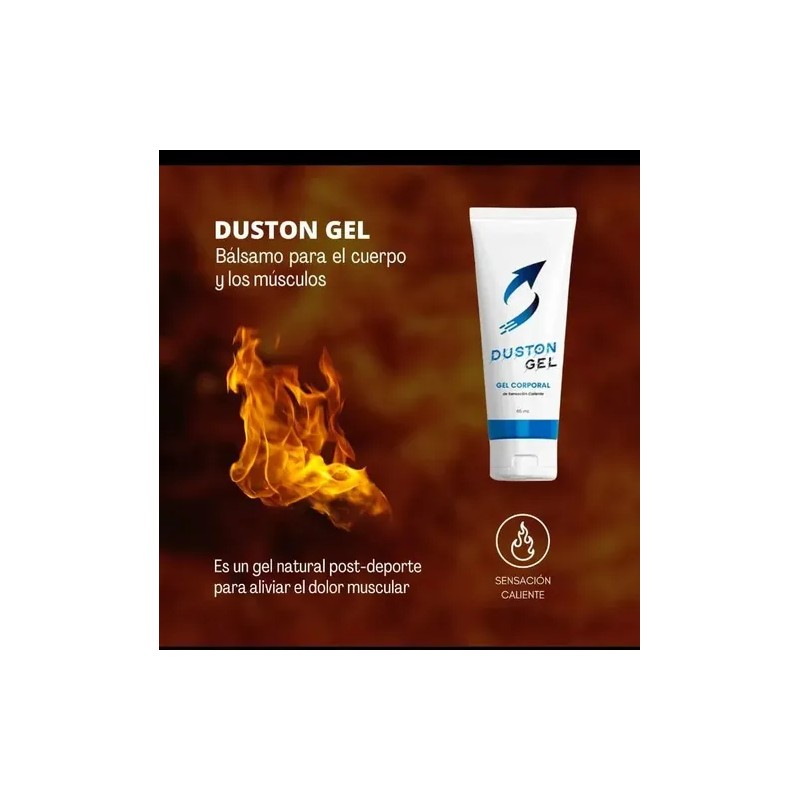 Duston Gel Corporal Tubo Sensación Caliente Efectivo