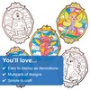 Baker Ross FN086 Mythical Creatures Colour-in Window Decorations - Pack