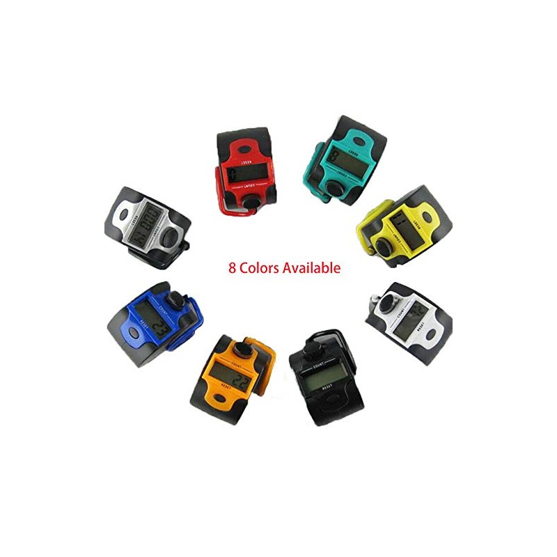 Fiksu Electronic Tally Counters Digital LCD Electronic Hand Tally Counter