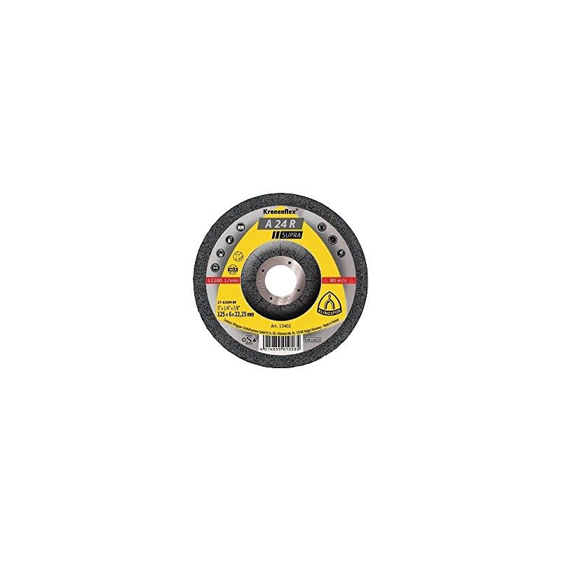 Kronenflex 13401 Grinding Disc "A 24 R Supra" 115 x