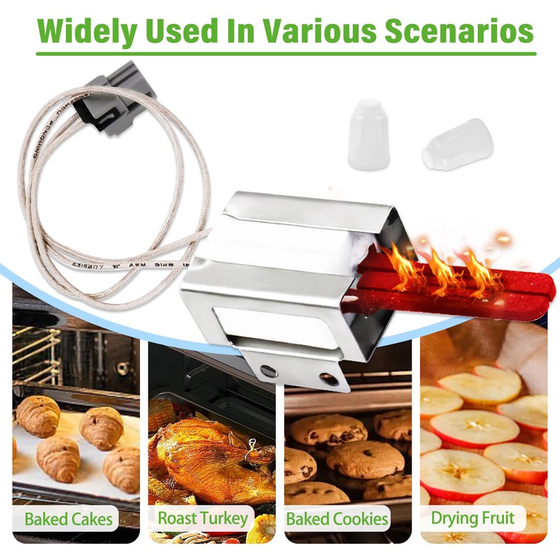 WB13X25633 Range Oven Igniter Glowbar Compatible with G.E Gas Range