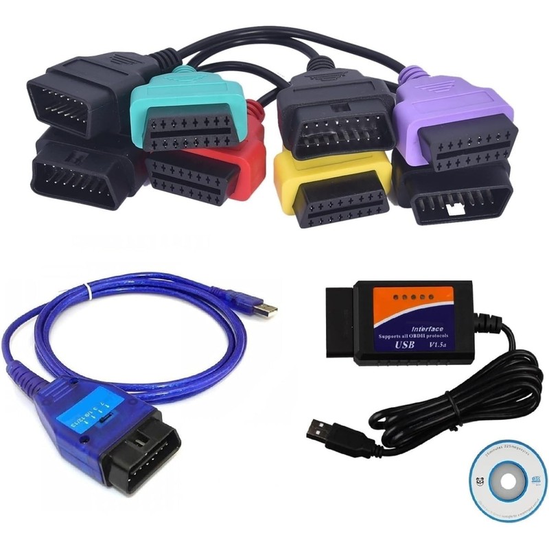 Alchiauto Multi ECU multiecus ecuscan for Italian CAN327 complete fi-at