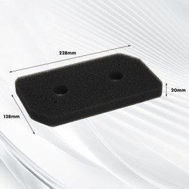 Pack of 4 12007650 Sponge Filter Dryer Filter Compatible with Bosch Siemens Heat Pump Dryer Foam Filter Tumble Dryer Foam