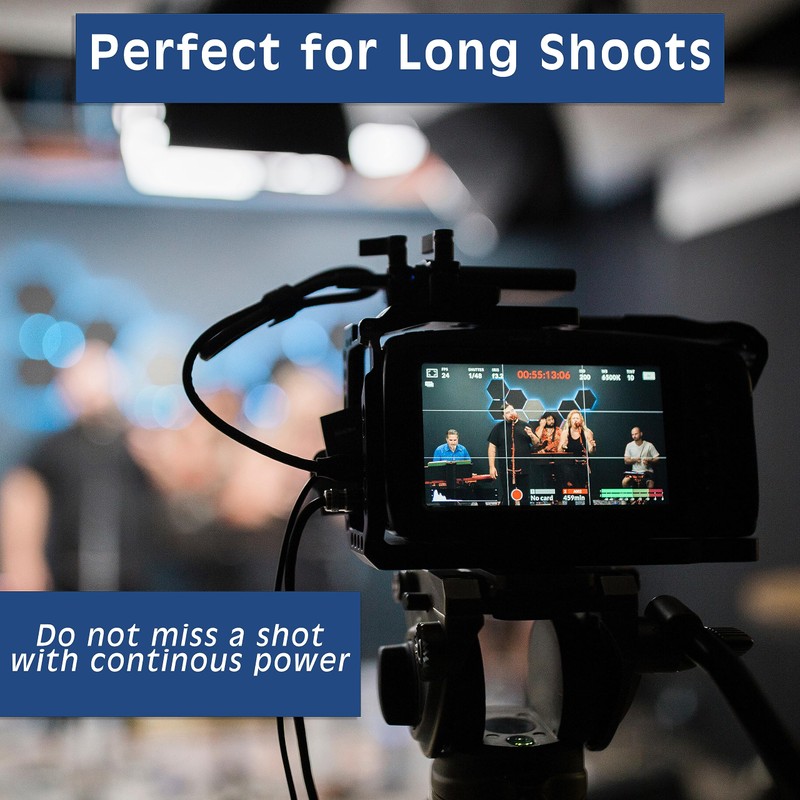 Wasabi Power DCC-BLH1 Dummy Battery DC Coupler & AC Adapter