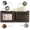 UC Leather Company Wallet for Men-Genuine Leather RFID Blocking Bifold