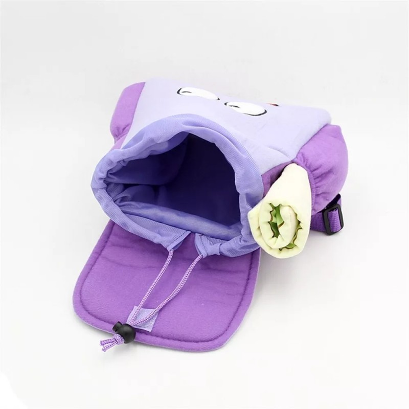 Generic Linda Mochila Bordada De Dibujos Animados Con Mapa