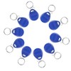 Key Fob 125KHz RFID T5577 Keyring, 125 Khz T5577-blue 100