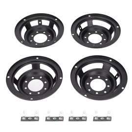 4pcs 4 Inch Speaker Basin Stand Subwoofer Iron Frame Basket for DIY Speakers Repairment