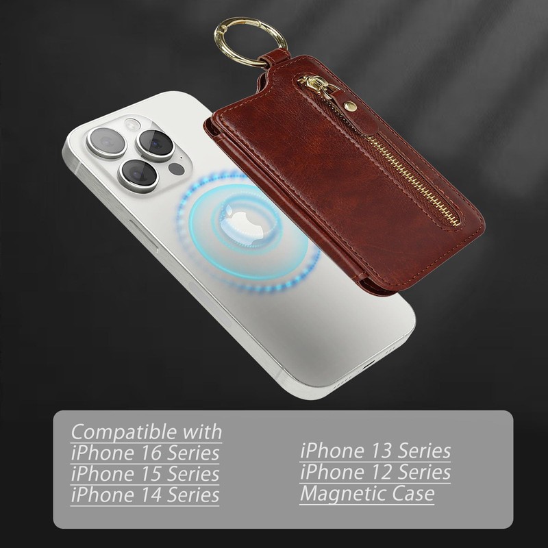 Havaya for Magsafe Wallet, dark brown, Classic