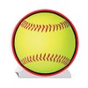 3-D Softball Table Centerpiece - 1 Pc.