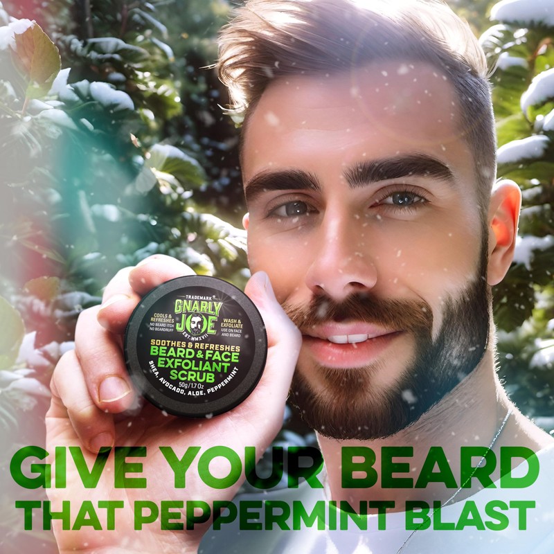 Gnarly Joe Beard Rescue and Revive Gift Pack, 135g. Softens
