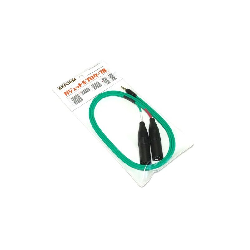 EXFORM Gadget Pro Cable GXLR-MX2B-1.5M / 3.5mm Mini Stereo to
