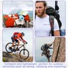 Pack of 10 Compass Keyrings, Mini Compass, Multifunctional Portable with