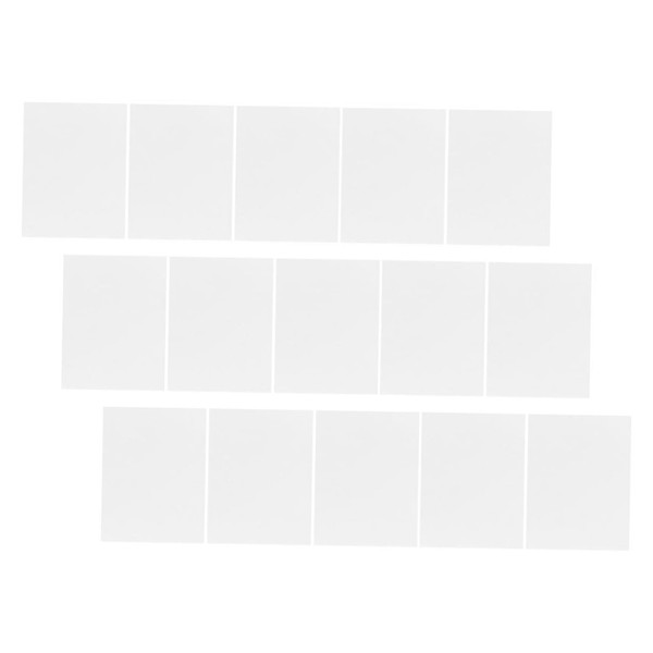 Operitacx 15pcs Transparent Film Sheets for Printers Transparency Paper for