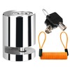 Brake Disc Lock with Reminder Cable for Theft Protection, Stretchable