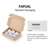 FAPUAL 6 Pack Matte Black Cabinet Knobs for Kitchen Cabinets
