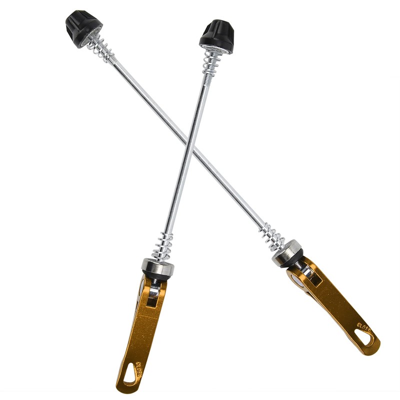 CHICIRIS Quick Release Skewer, 145/185mm 2pcs Road Mountain Bicycle Quick