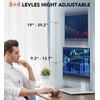 Dual Monitor Stand - Vertical Stack Screen Free-Standing Monitor Riser