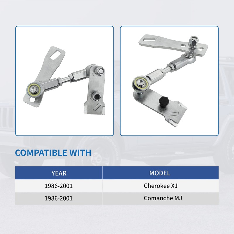 Transfer Case Linkage Kit Compatible with Jeep Cherokee XJ Comanche