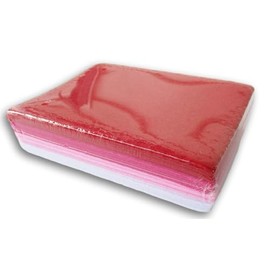 Felt Sheets Valentine Colors Craft Sewing DIY Set - Red, Hot Pink, Baby Pink, White - 5 x 7 inches - 20 Ct