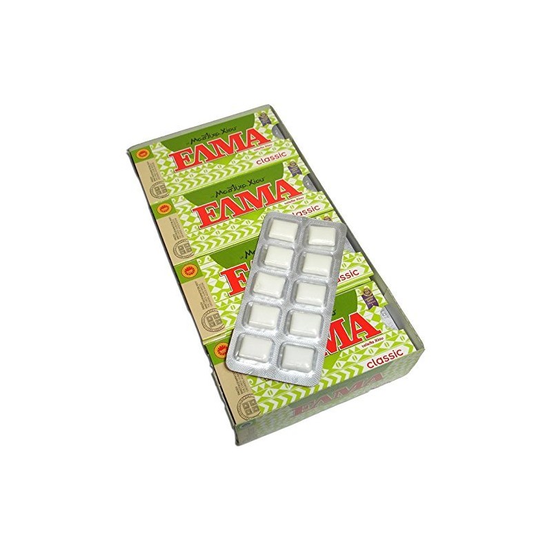 Elma Classic Chios Mastic Gum 4x10 Pieces / 4x14gr -