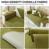 JIAN YA NA Sectional Couch Cover, Funny Chenille Fuzzy Sofa