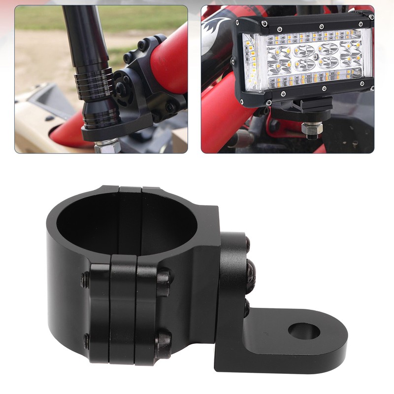 Flag Mount Whip Light Antenna Mounting Bracket Tube Clamp Mount
