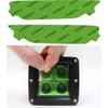 Lamin-x Custom Fit Green Fog Light Covers for Volvo XC60
