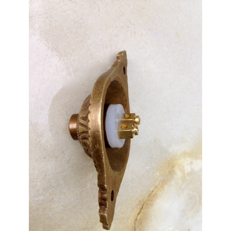 Antikas Turn-of-the-century Brass Doorbell | Antique Door Bell for Entrance
