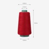3000Yards Polyester Sewing Thread Red Thread for Embroidery/All Sewing Purpose
