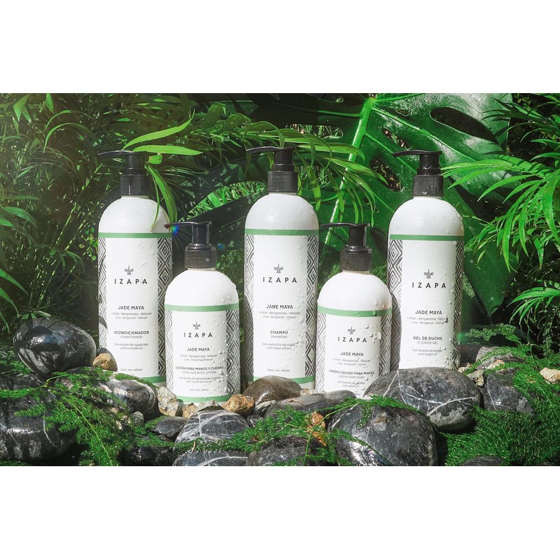 IZAPA Jade Maya Gel de Ducha 480ml con Aceite de