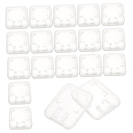 Operitacx 24Pcs Card Organizer Case Transparent Storage for Cards Durable and Portable Memory Card Holders for Everyday Use and Easy Access