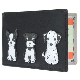 Mala Leather Best Friends Collection Leather Travel Pass Holder 647_65 Black