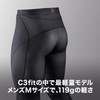 Goldwin GCW15151 Women's Long Tights, Climbing, Trail, Support Tights, Stretch,