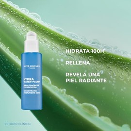 YVES ROCHER - Hydra Water Plump - Sérum Facial Hidratante - 100 hrs de Hidratación - Todo tipo de piel - Vegano, 30 ml