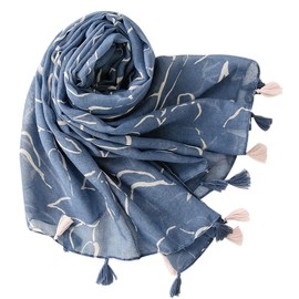FAIRYGATE Ladies Scarves Paisley Scarfs for Women Sale Vintage Soft Warm Large Tassel Shawl Wrap Friendship Gifts for Her 56005