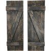 BarnwoodUSA | Rustic Farmhouse Window Shutters (Set of 2) |