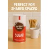 Perfect Taste Granulated Sugar – 20 oz Sugar Canister –