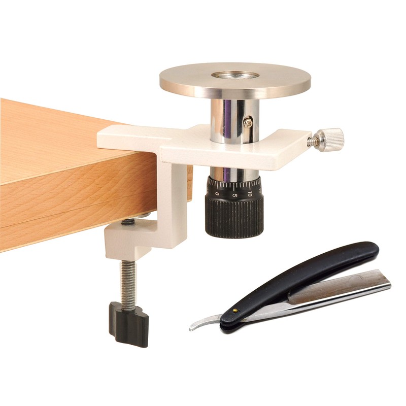 EISCO Hand & Table Microtome, 10 Microns per Click -