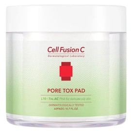 Cell Fusion C TRE.AC Pore Tox Pad 60 Sheets Cell Fusion C pads toner pad