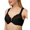 Lemorosy Women's Full Cup Unpadded Underwired Bra, Front Closure Bra,