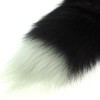 Alpertie Fluffy Real Fox Fur Tail Keychain Tassel Bag Cosplay