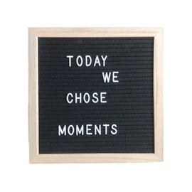 Felt Board Felt Letter Board, 10 x 10 inch Message Board Word Board Letter Board Sign Bulletin Board Letters, Pregnancy Announcements Baby Announcement Sign, Valentines Day Gifts for Her Letterboard