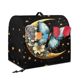 Voxugoniy Kitchen Mixer Cover, Butterfly Dustproof Kitchen Mixer Cover with Pockets Easy Cleaning Waterproof Stand Mixer for Mixer Coffee Maker Bread Machine