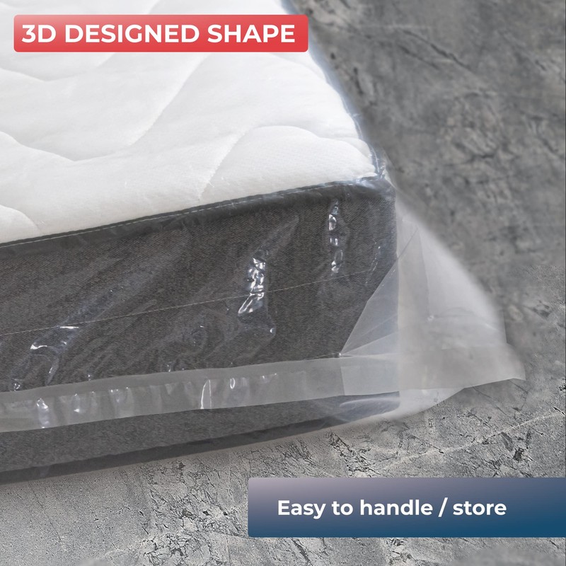 WRAPPYBAG – Protective Plastic Mattress Case/Mattress Bag — Single Size